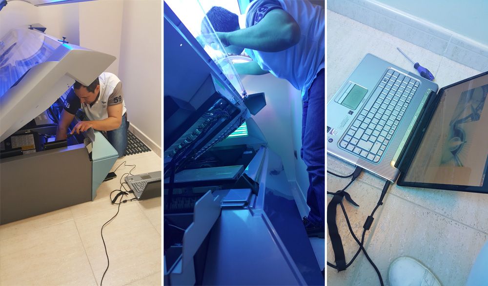 mantenimiento Rayos uva Dely Vilches
